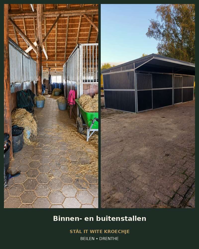 Stâl it wite kroechje